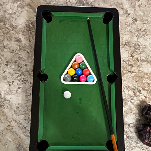 Mini tabletop pool billiard - mini, pool/billiard