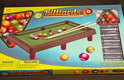 Mini tabletop pool table game - tabletop,
