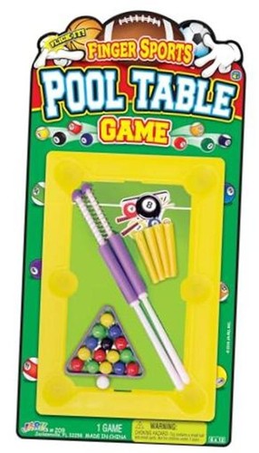 Inch mini pool - table, set