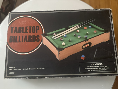 Tabletop billiards mini pool - billiards,