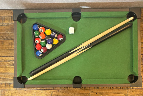 Mini tabletop pool - table, set