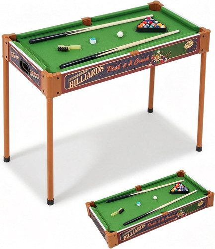 Mini pool table 2 - 32", 2-in-1